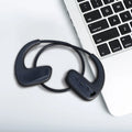 Suomijia waterproof Bluetooth swimming headset with head-mounted design in black colour