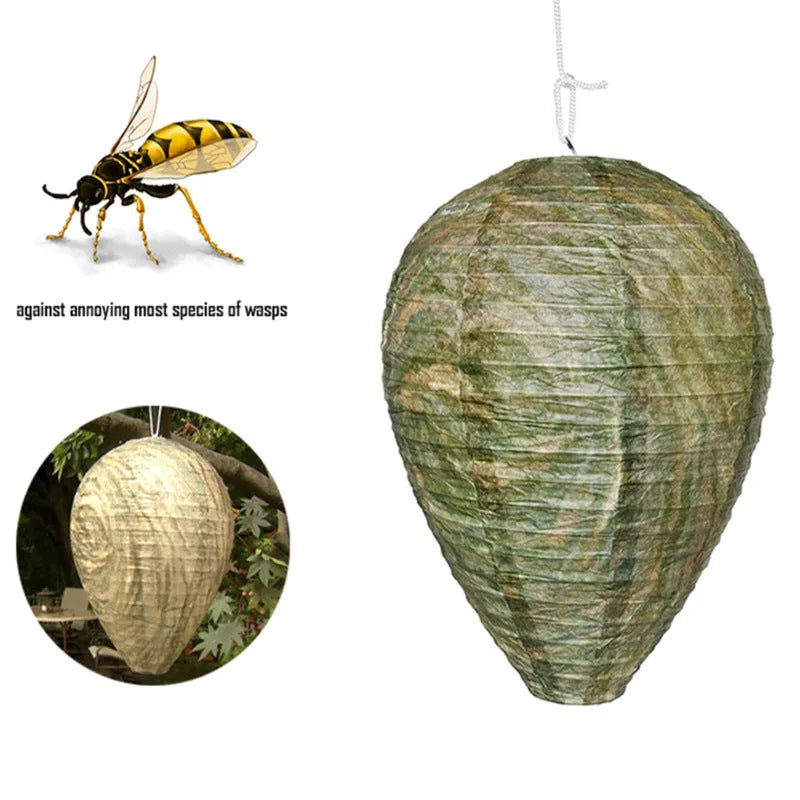 White beehive-shaped paper lantern measuring 22cm by 28cm for decorative lighting.