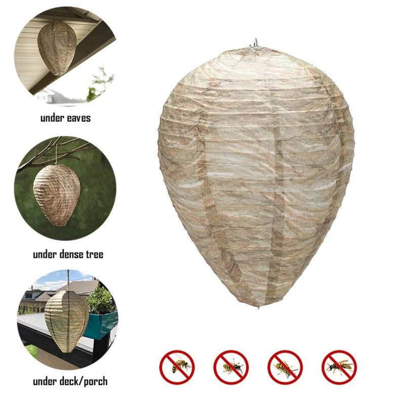White beehive-shaped paper lantern measuring 22cm by 28cm for decorative lighting.