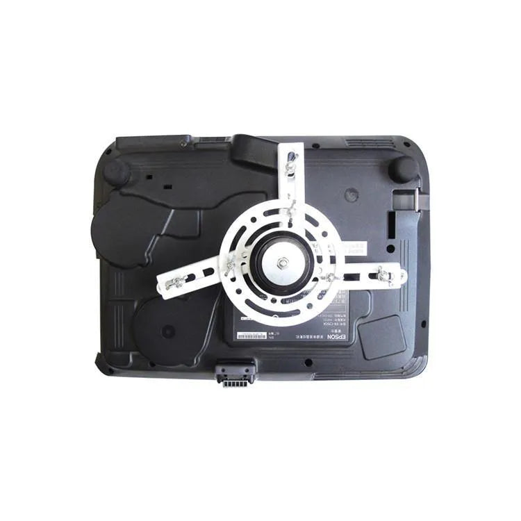 Electric projector ceiling lifting hanger with wireless remote control showing ultra-thin chassis design