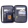 Korean embroidery toast liner bag for iPad tablet notebook 11 inch 13 inch royal blue