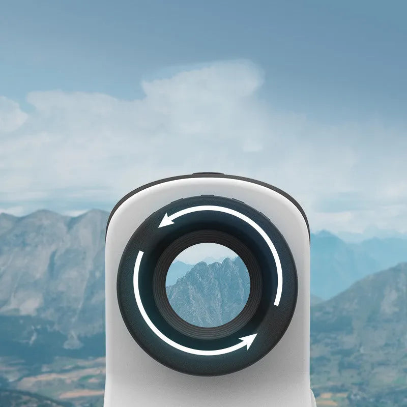 DKW handheld laser golf rangefinder telescope for outdoor distance measurement