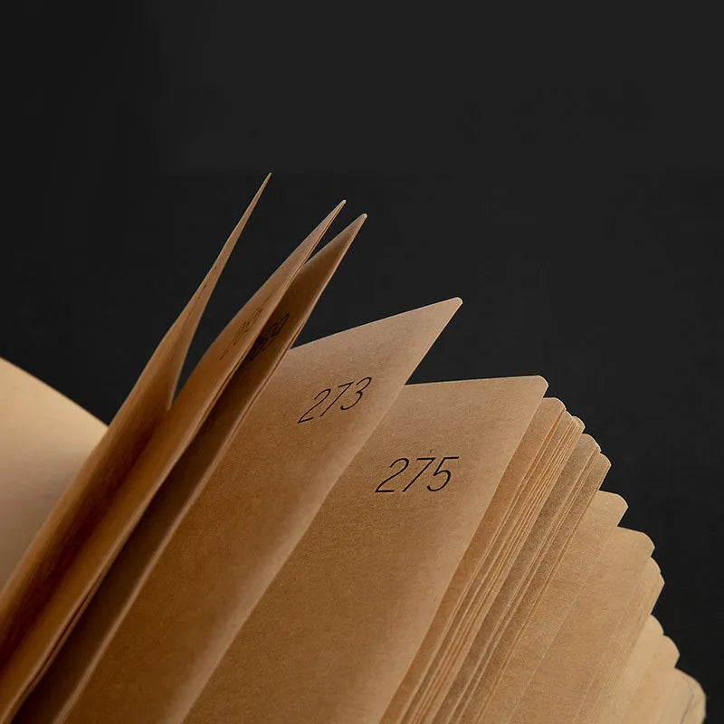 A5 hardcover locked diary notebook in black or beige camel colour with key.