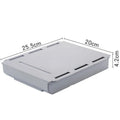 Japanese style plastic drawer storage box for under table stationery organisation in three sizes