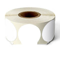 Roll of 500 round paper stickers in a selected colour for marking and sealing