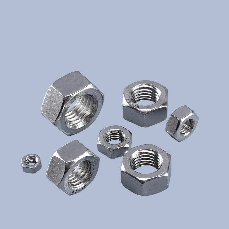 Stainless steel hexagon socket pan head bolt and nut set, M3 M4 M5 sizes, A2-70 grade