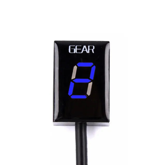 GIPRO DS gear indicator by HealTech Electronics for motorcycles with ECU reading