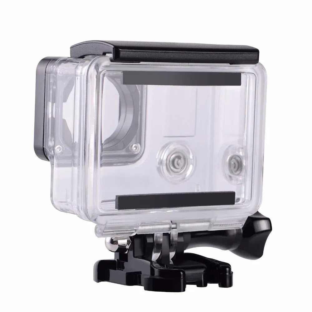 Transparent waterproof housing case for GoPro Hero 3+ and 4, 30m diving depth