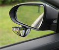 Car blind spot mirror with HD glass for multi-faceted front wheel view reversing parking aid