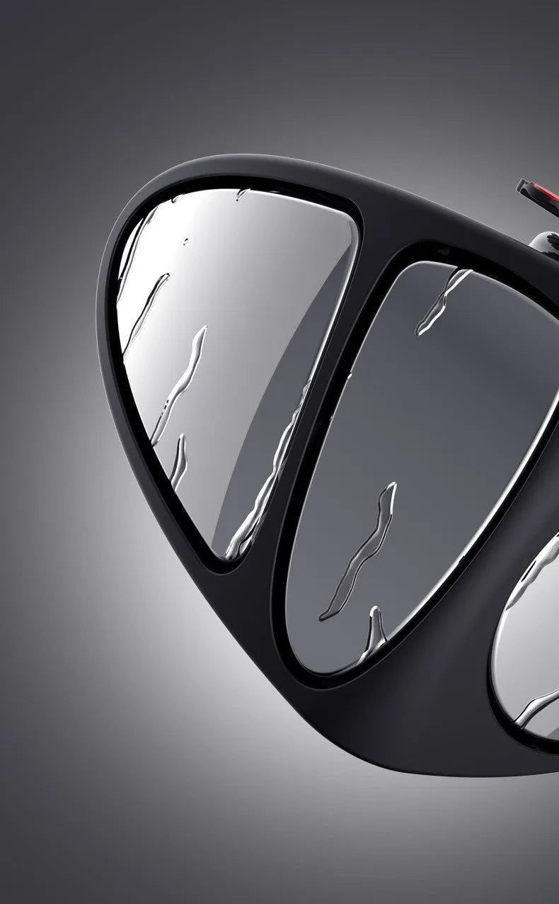 Car blind spot mirror with HD glass for multi-faceted front wheel view reversing parking aid