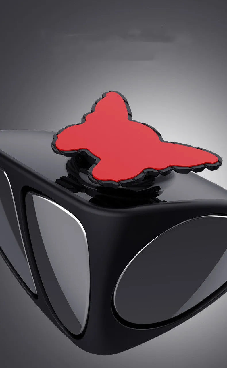 Car blind spot mirror with HD glass for multi-faceted front wheel view reversing parking aid