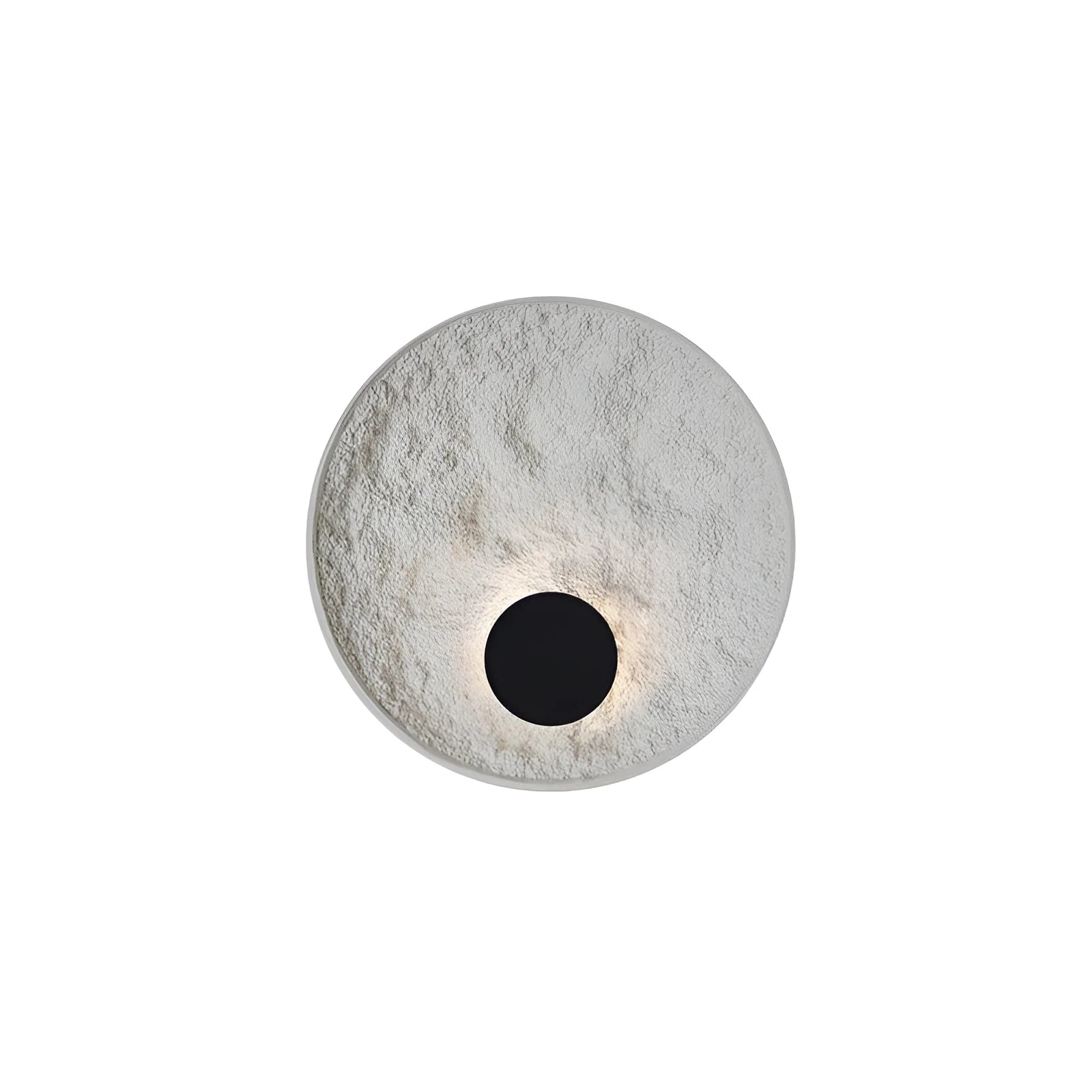 White modern bedside wall lamp with iron construction showing 300mm and 500mm length options