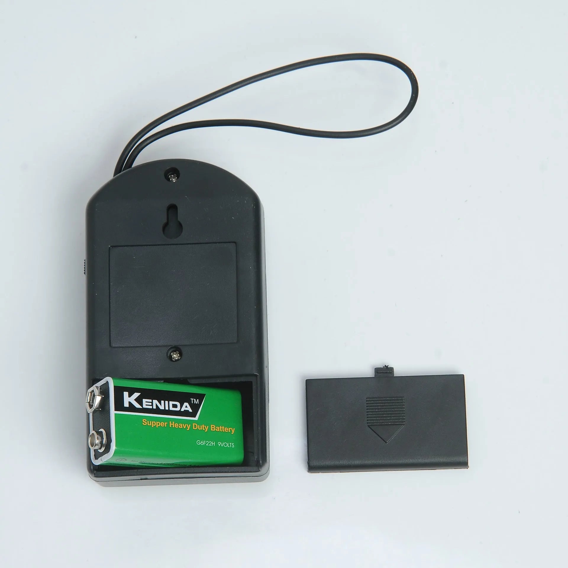 Black 902 model human body induction anti-theft door handle alarm with hanging installation