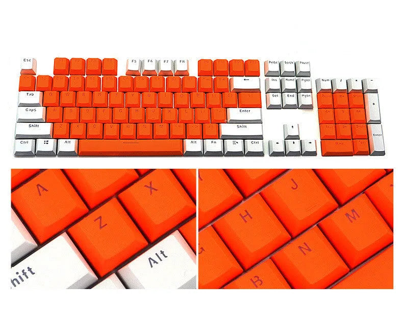 Transparent ABS mechanical keyboard key cap in dedicated colour options for general model keyboards