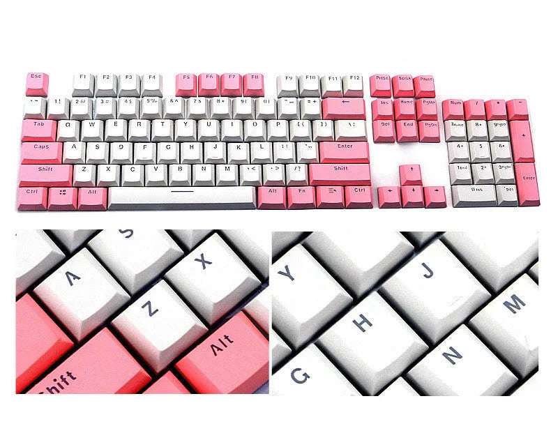 Transparent ABS mechanical keyboard key cap in dedicated colour options for general model keyboards