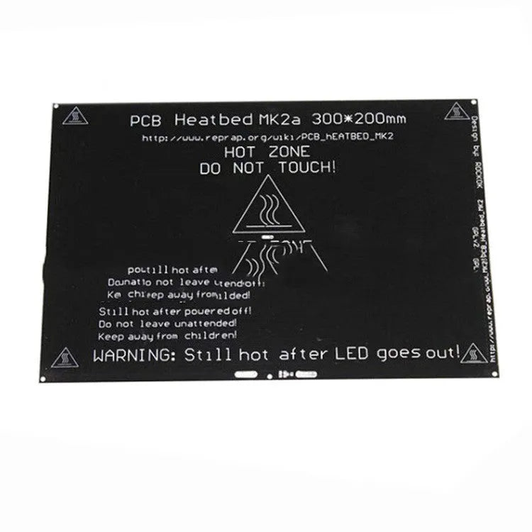MK2A 3D printer hot bed platform aluminum substrate 200x300mm replacement build plate