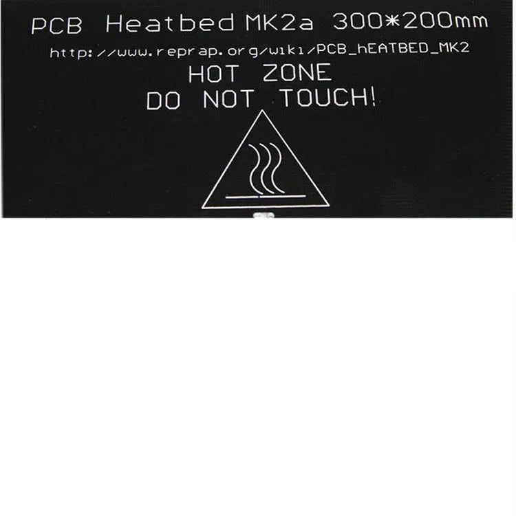 MK2A 3D printer hot bed platform aluminum substrate 200x300mm replacement build plate