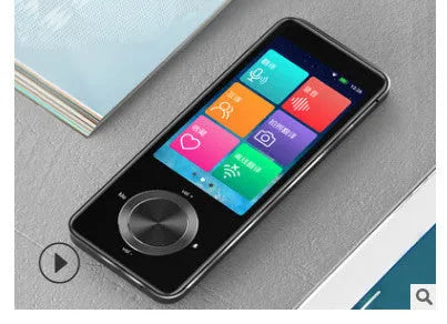M9 translator device in gold or silver grey colour with WiFi and photo translation functions.