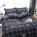 Cotton quilt core set in yellow colour, size 230cm by 250cm, for spring and autumn use