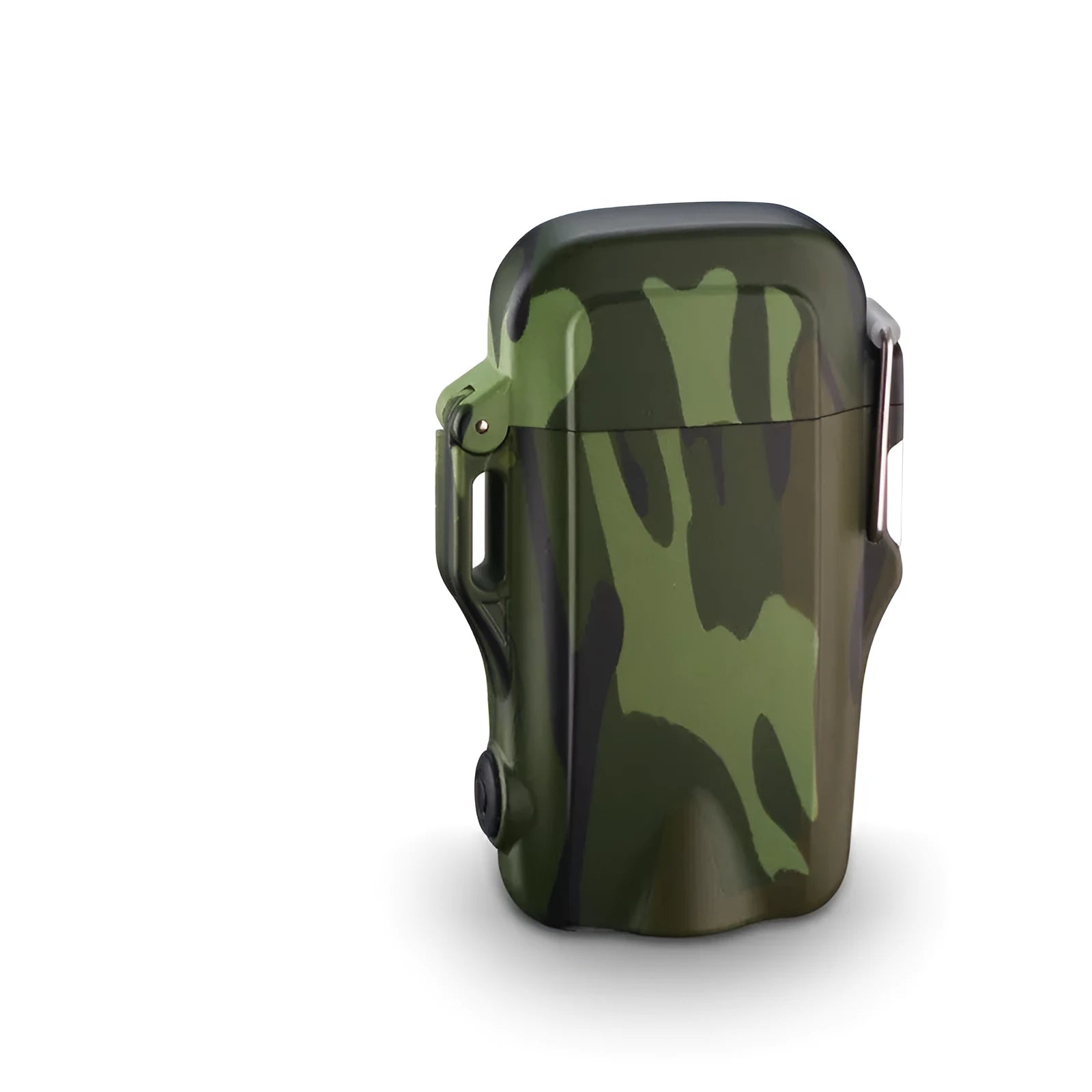 F18 waterproof USB rechargeable flashlight in camouflage, black, red, blue or orange