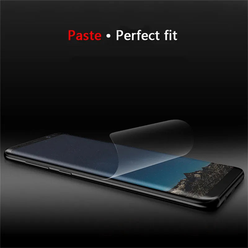 Matte hydraulic film curved screen protector for Samsung Galaxy S7 Edge, S8, S9, S10 phones