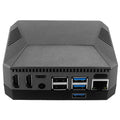 Aluminum alloy M.2 SSD expansion board case with integrated cooling fan