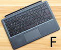 Magnetic tablet keyboard in picture colour, metal plastic simple style, style options A to K