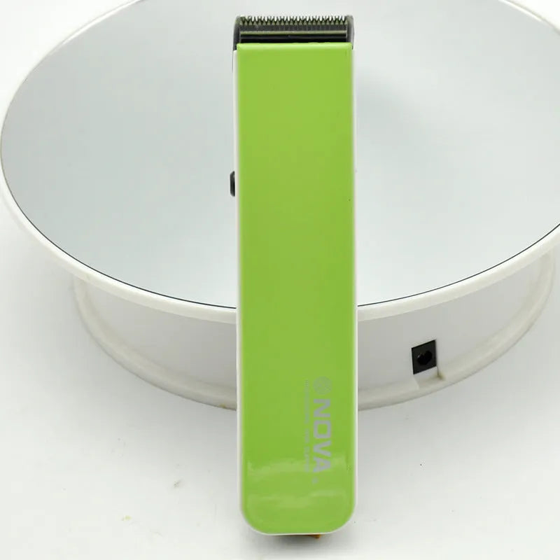 Electric hair clipper with removable blade in multiple colour options on a white background