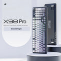 Attack Shark X98PRO three-mode RGB wireless Bluetooth mechanical keyboard with side engraving and knob