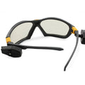 Yile anti impact goggles with built-in LED lamp for night work, impact and scratch resistant