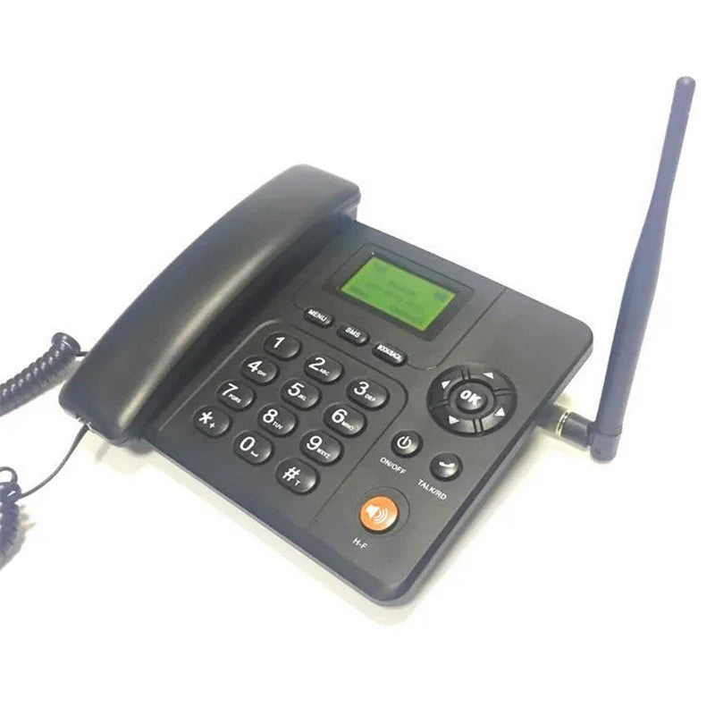 WCDMA fixed wireless telephone ETS-6688 with green backlight LCD, handset and base, for Unicom 3G