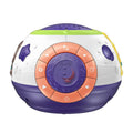 White starry sky night light projector for children with colour-changing LEDs and sound modes
