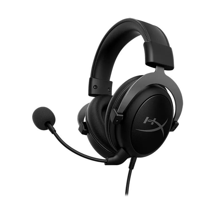 Wired gaming headphones with detachable microphone in Hurricane 2 colour scheme