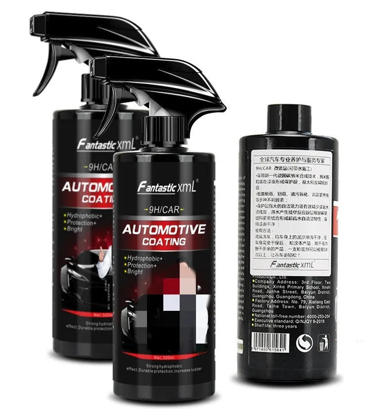 500ml automotive coating agent spray bottle for car paint protection