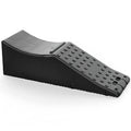 Black car seat protection pad showing dimensions 55cm by 44cm by 33cm for vehicle upholstery protection