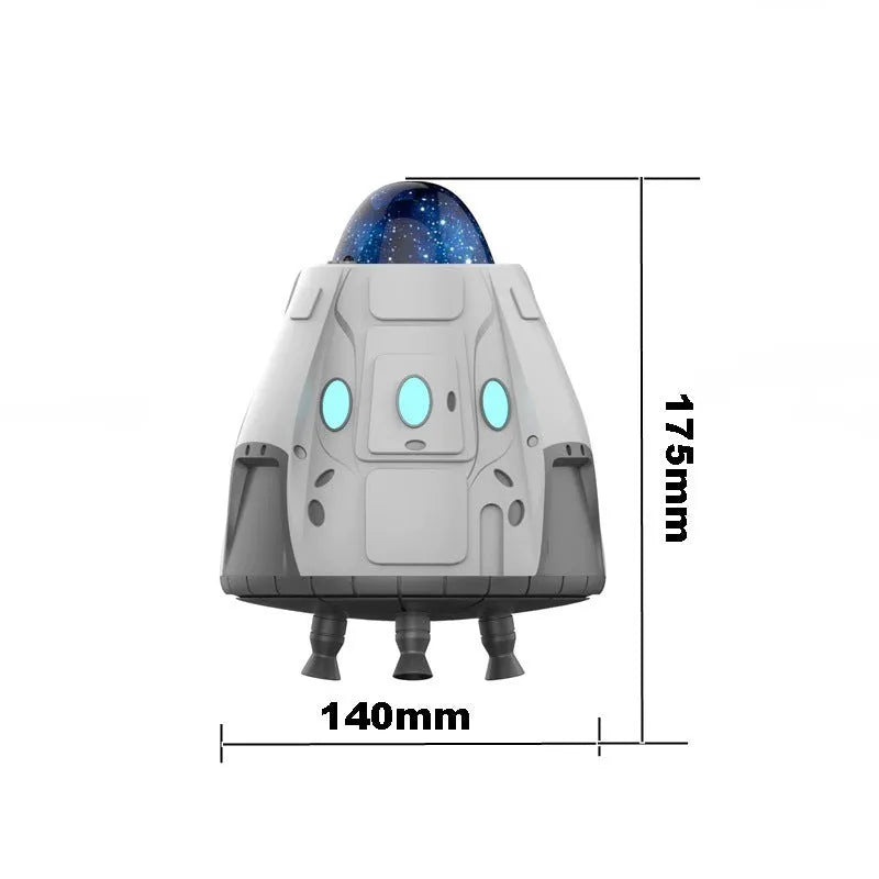 White Bluetooth Northern Lights ambience light projecting starry sky display with remote control