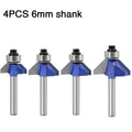 Hard alloy angle cutter end mill for woodworking with 13mm blade diameter