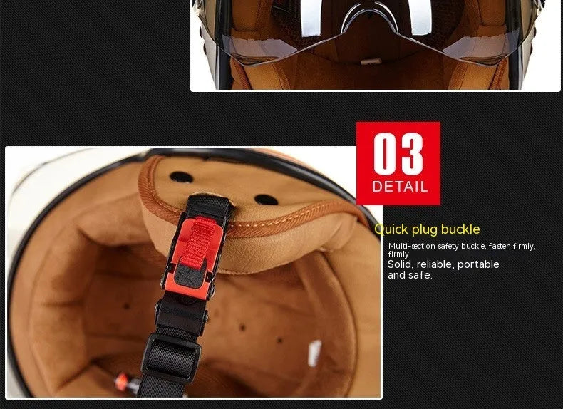 White, red, and green ABS plastic half helmet for motorcycles and electric bicycles in sizes M L XL.