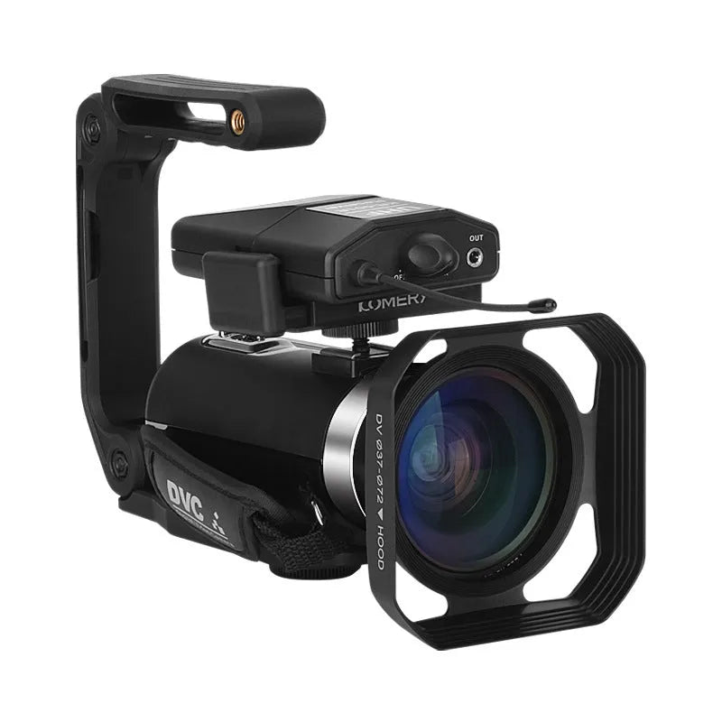 Z124K Black WIFI digital HD night vision camera with 3-inch LCD screen.