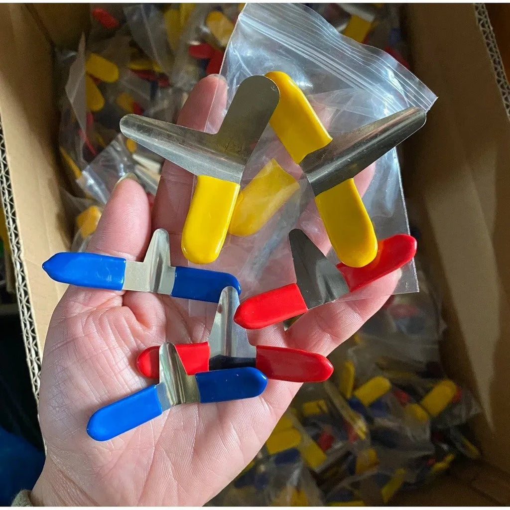 Stainless steel household repair clips showing pack options