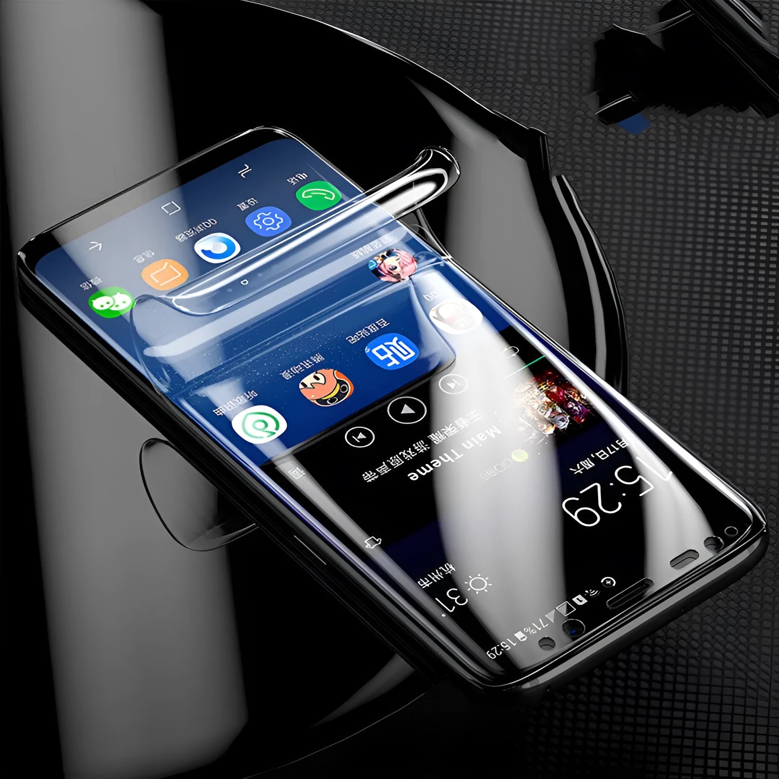 Matte hydraulic film curved screen protector for Samsung Galaxy S7 Edge, S8, S9, S10 phones