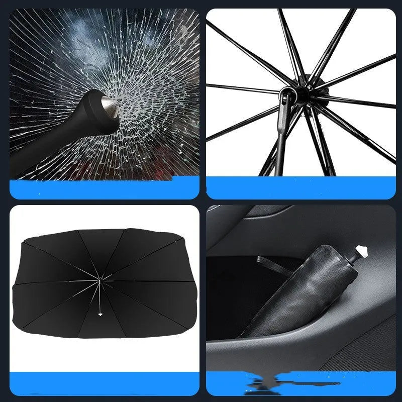Ice crystal pattern vehicle skylight sun visor with silver tape construction for thermal insulation