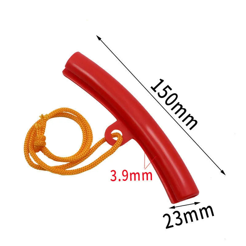 Polyurethane wheel hub protective sleeve in four colour options showing 15cm diameter sizing