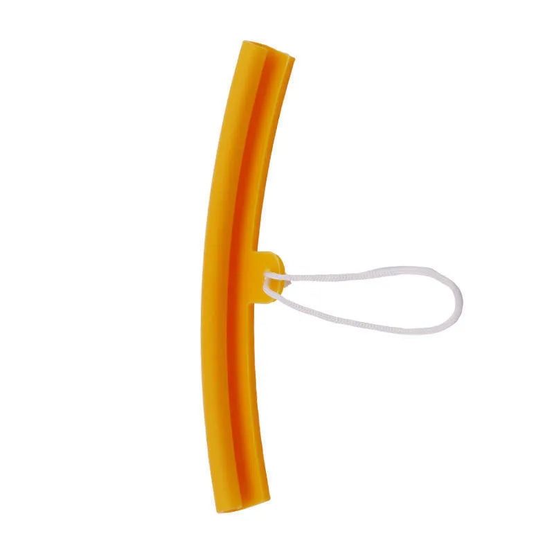 Polyurethane wheel hub protective sleeve in four colour options showing 15cm diameter sizing