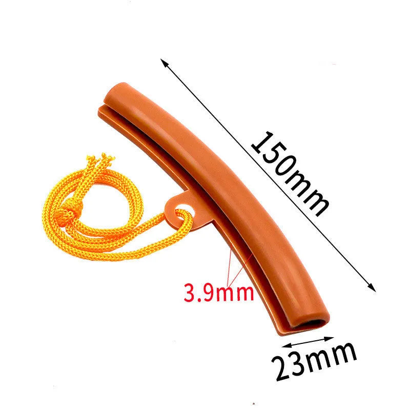 Polyurethane wheel hub protective sleeve in four colour options showing 15cm diameter sizing