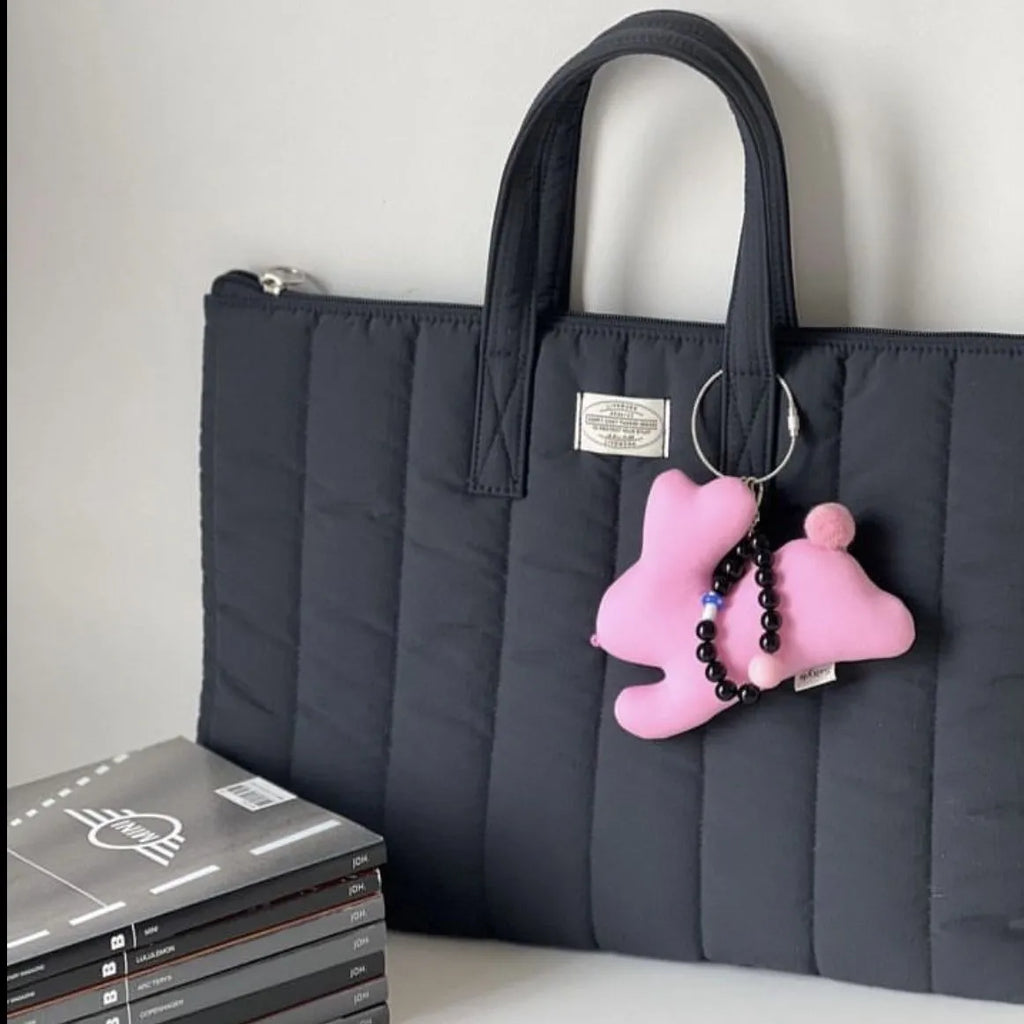 Fashion personalised unisex laptop briefcase in four colours with size options for 11, 14, and 15.6 inch laptops.