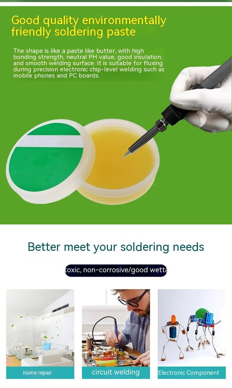 High purity rosin block soldering flux for electric soldering iron in 50g and 85g specifications