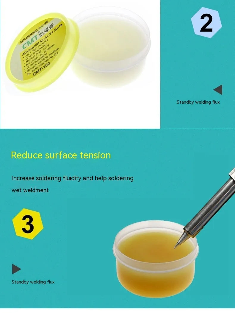 High purity rosin block soldering flux for electric soldering iron in 50g and 85g specifications