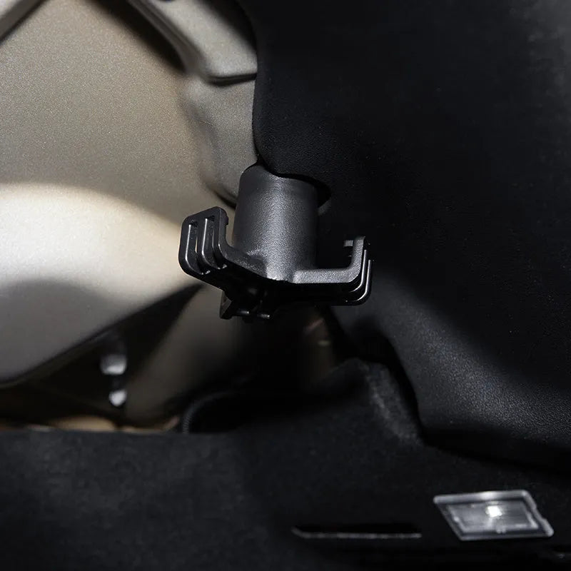 Black ABS trunk hook for 2019-2020 Tesla Model 3 boot – 2-pack storage accessory