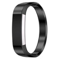Stainless steel Fitbit Alta replacement watch band with deployment clasp in four colour options.